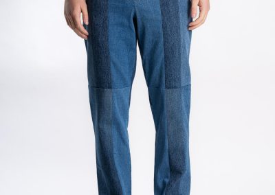 Photoshot de notre 2eme pantalon patchwork