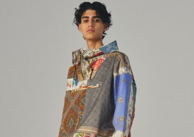 Photoshot veste à motif